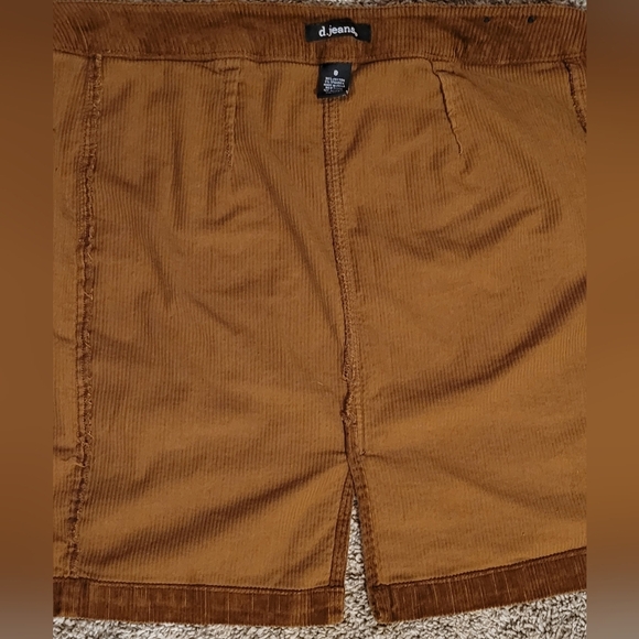 Brown Corduroy Skirt - Picture 6 of 6